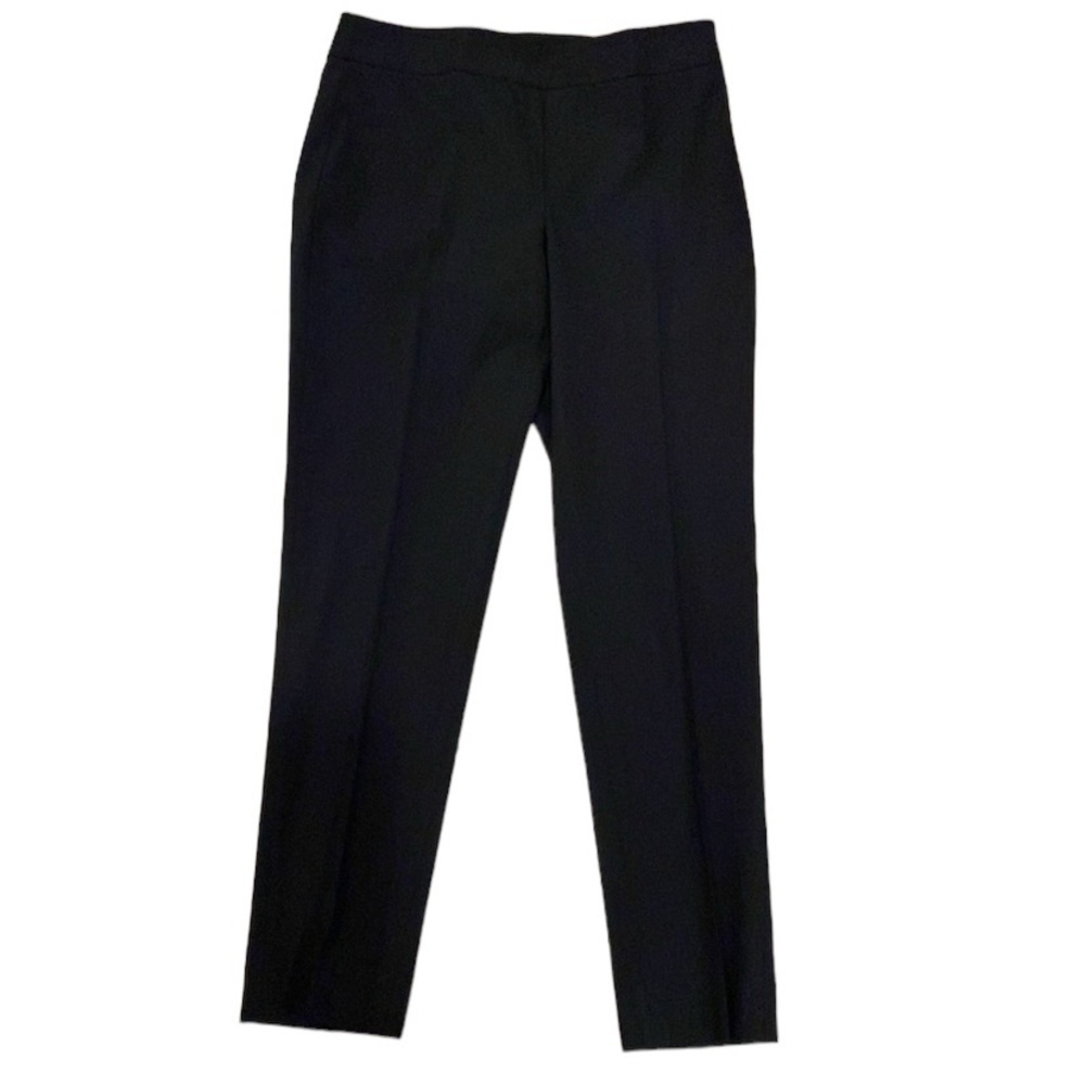 DKNY Perry Black Flat Front Slacks